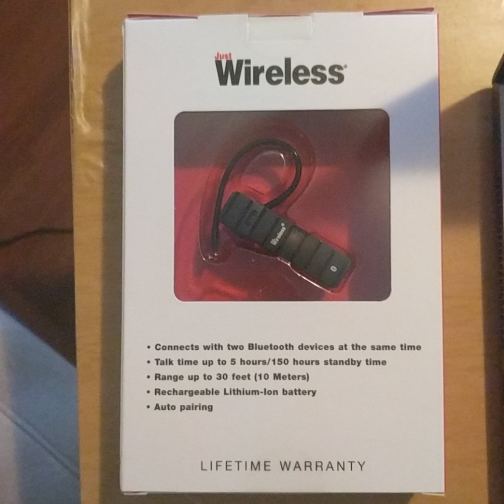 Just Wireless Bluetooth headset